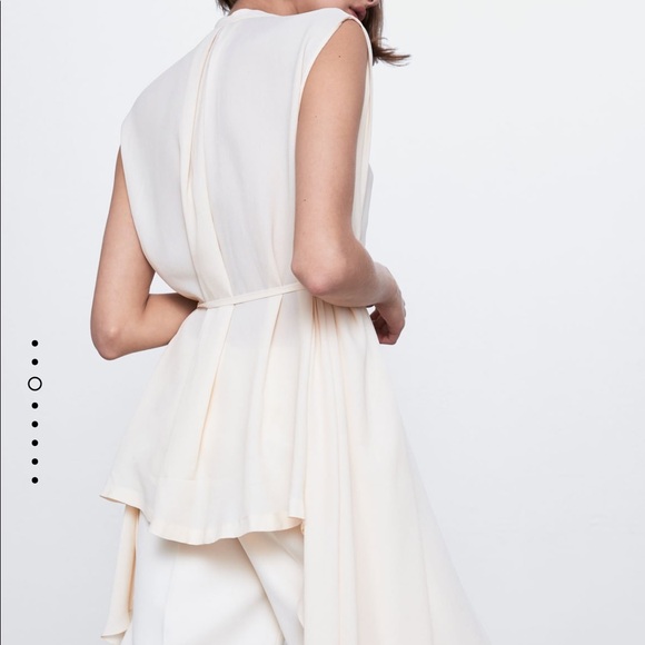 Zara tied asymmetric top bloggers favorite - Picture 7 of 13